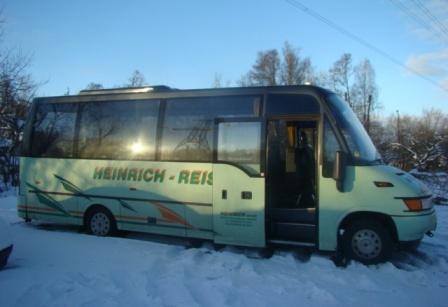Minibus rental (with driver) Rome, Roma, Italy Iveco 25 seats